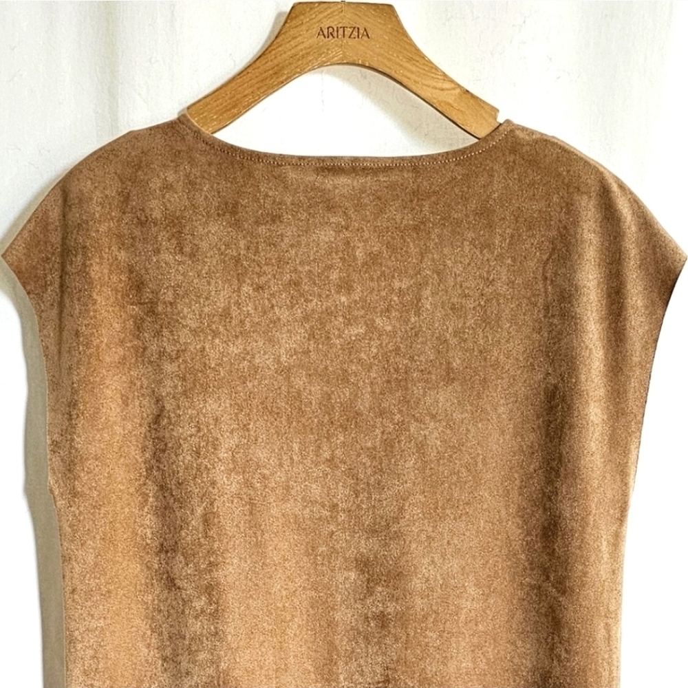 🇨🇦 Aritzia Wilfred Free Camel Nori Dress - Picture 9 of 16
